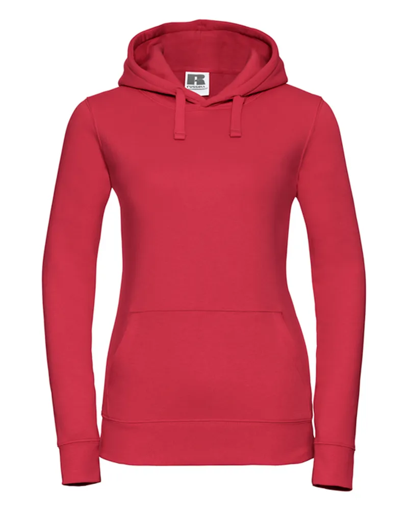 Russell Athletic Russell - "Authentic" Kapuzenpullover für Damen (Rot Rot