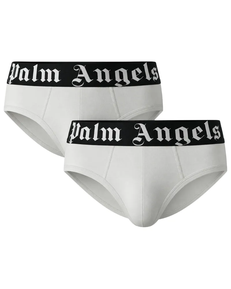 Palm Angels Herren-Slips in Weiß (Mehrfachpack Weiß
