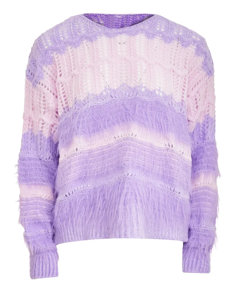 My Mo Pullover Frauen Flieger Lila