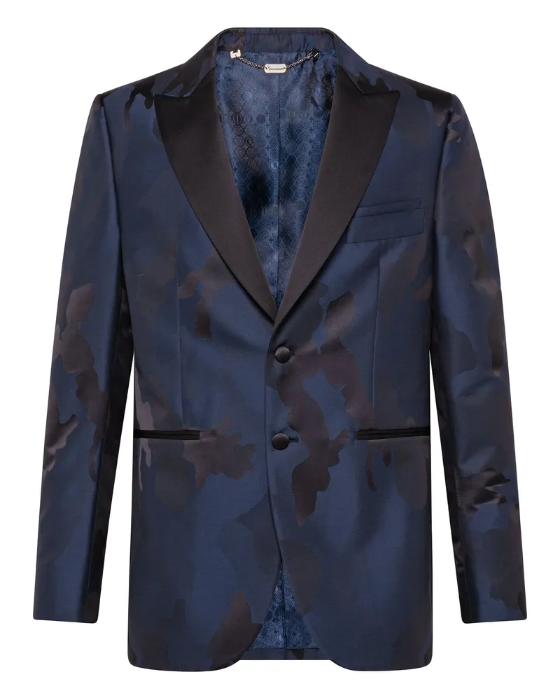 Billionaire Blazer Camouflage Blau