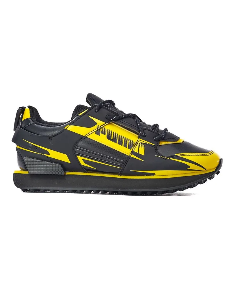 Puma Mile Rider CSM Black Womens Running Trainer Schwarz