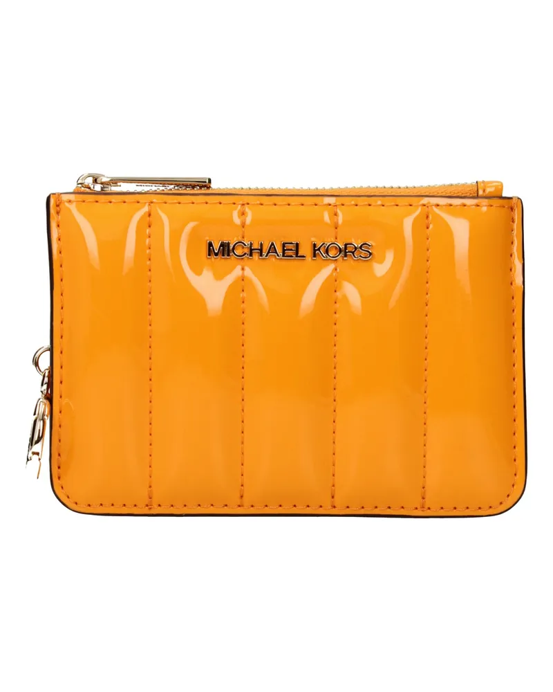 Michael Kors Ledergeldbörse - Orange Orange