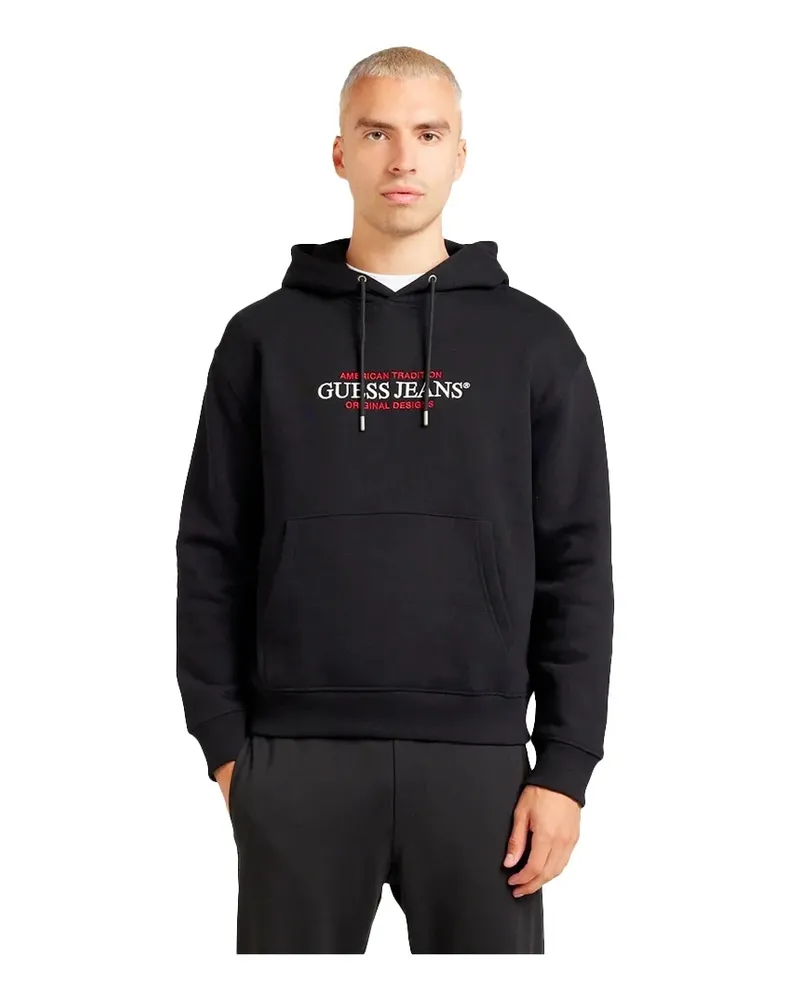 Guess Herren G Active Sweatshirt Schwarz