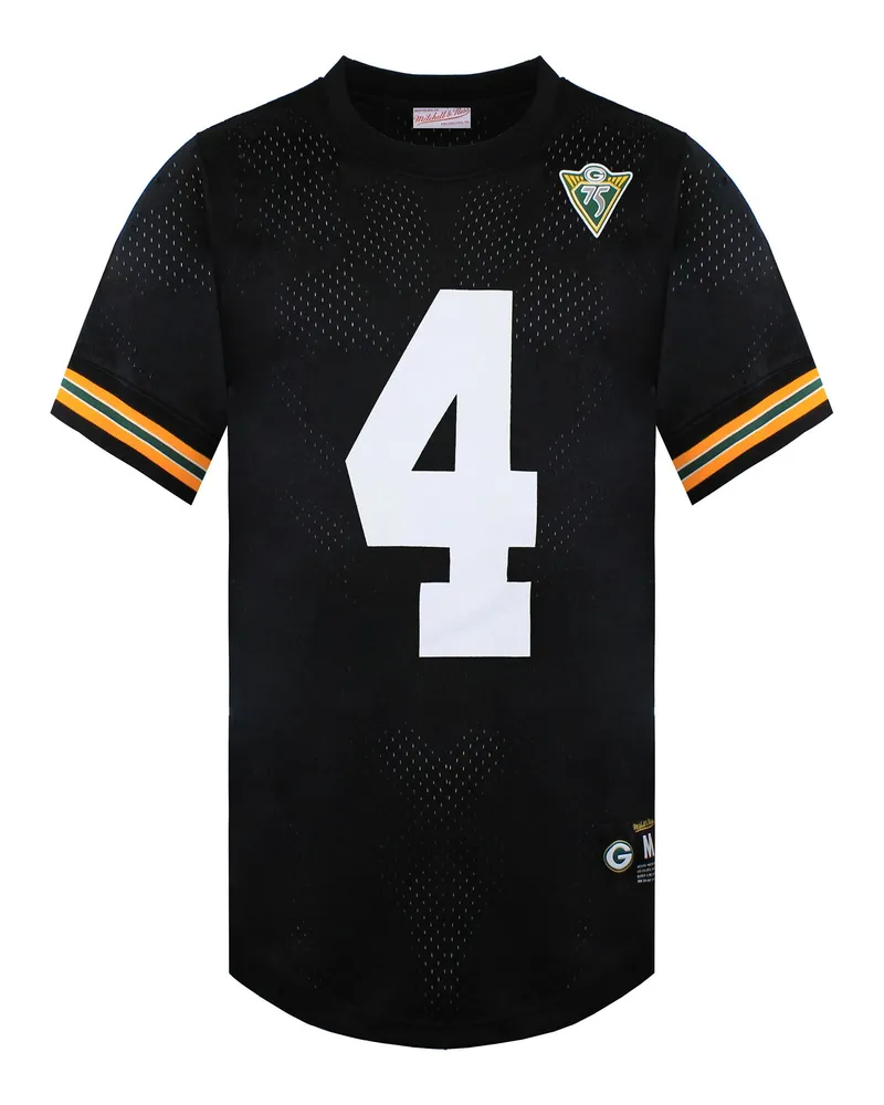 Mitchell & Ness NFL Green Bay Packers Brett Favre Mesh-Top Schwarz