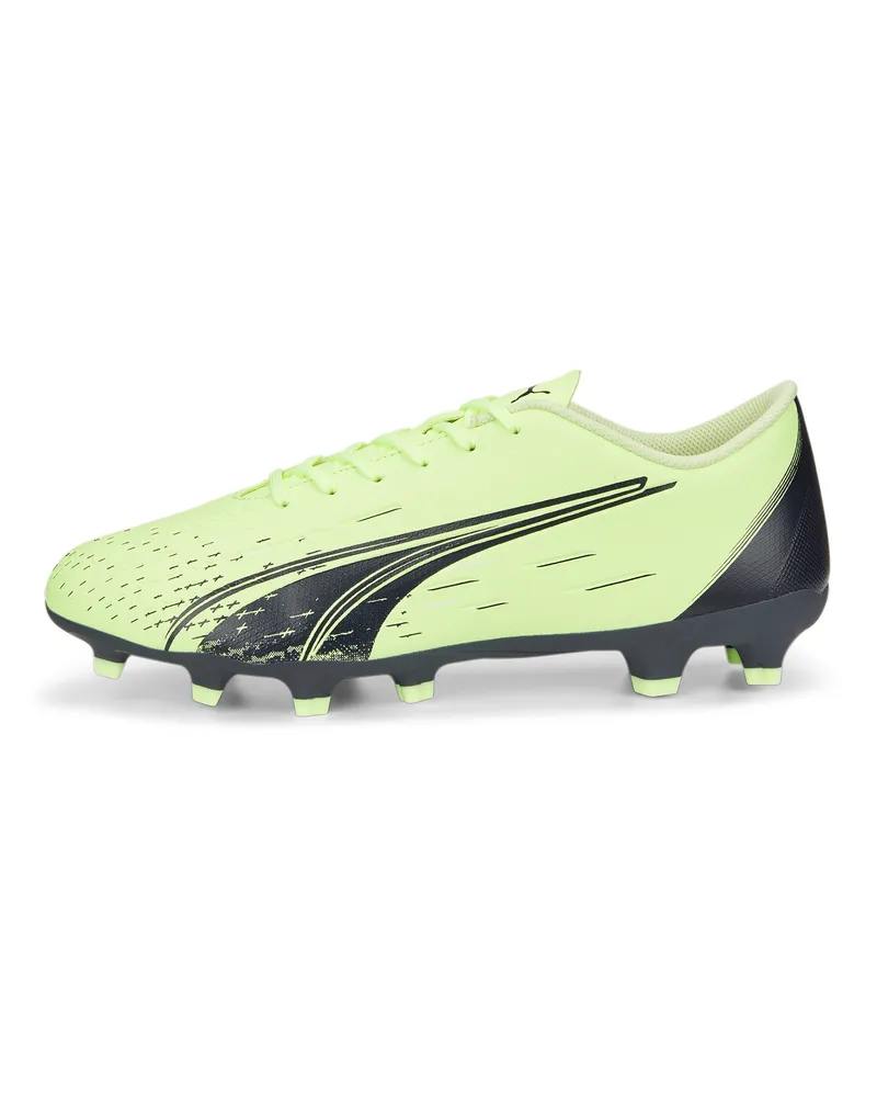 Puma Ultra Play FG/Ag Green Mens Football Stiefel Gelb