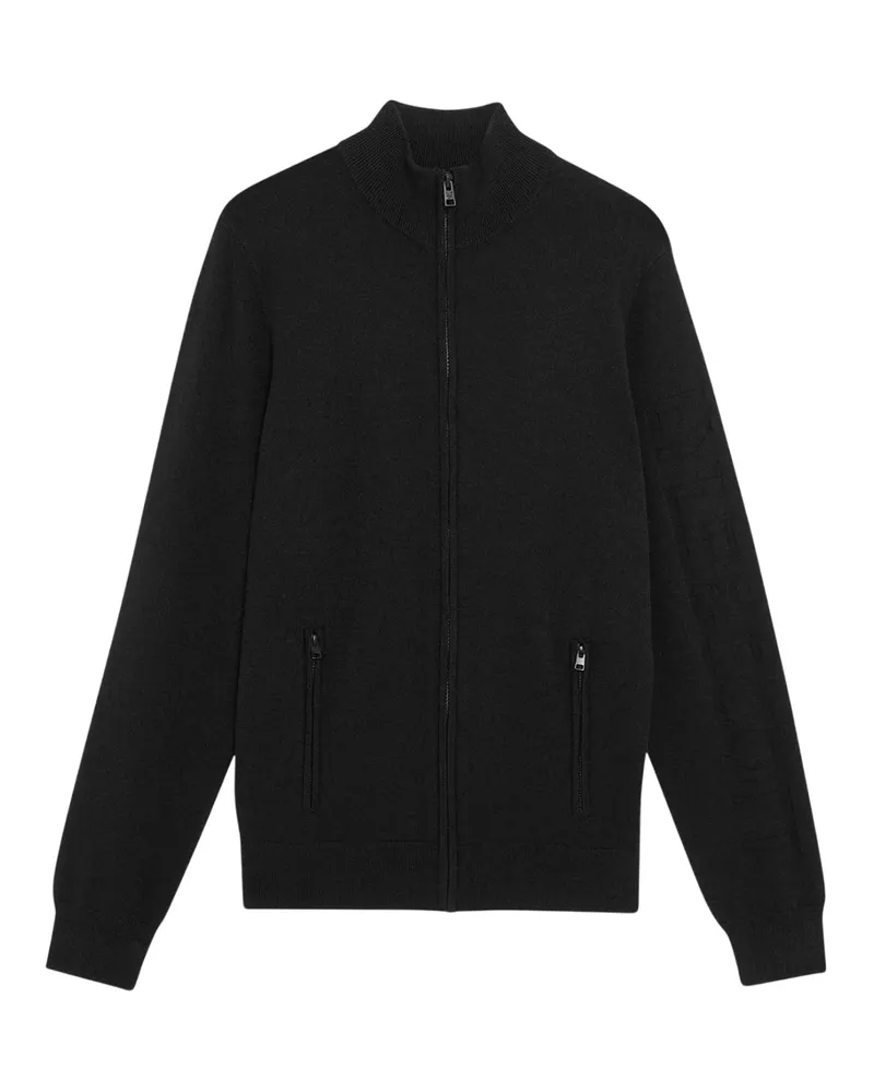 Lyle & Scott Trainingsjacke für Herren, Stehkragen, Regulär (Grau/Rosa Creme