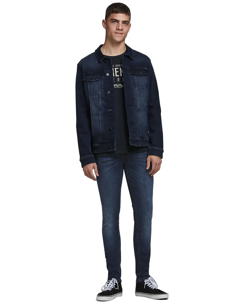 Jack & Jones Liam Original Jeans 004 - Denim Bleu Blau
