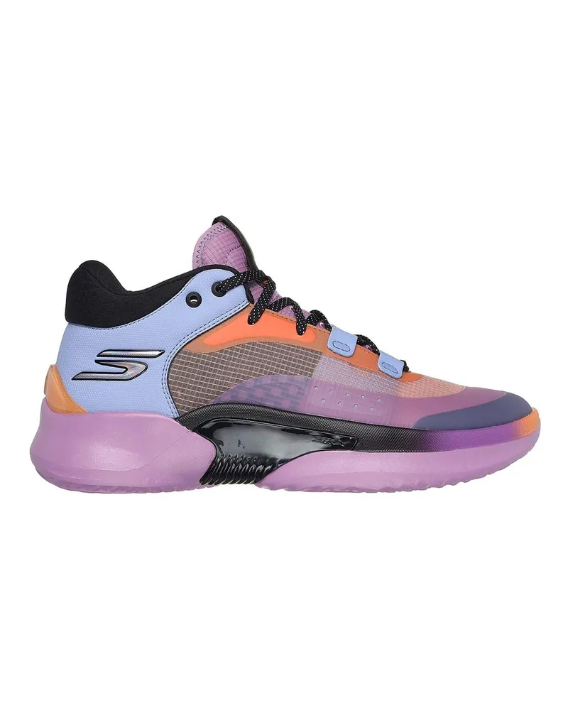Skechers Resagrip" Gefleckt Sneaker für Herren (Violett/Orange Lila