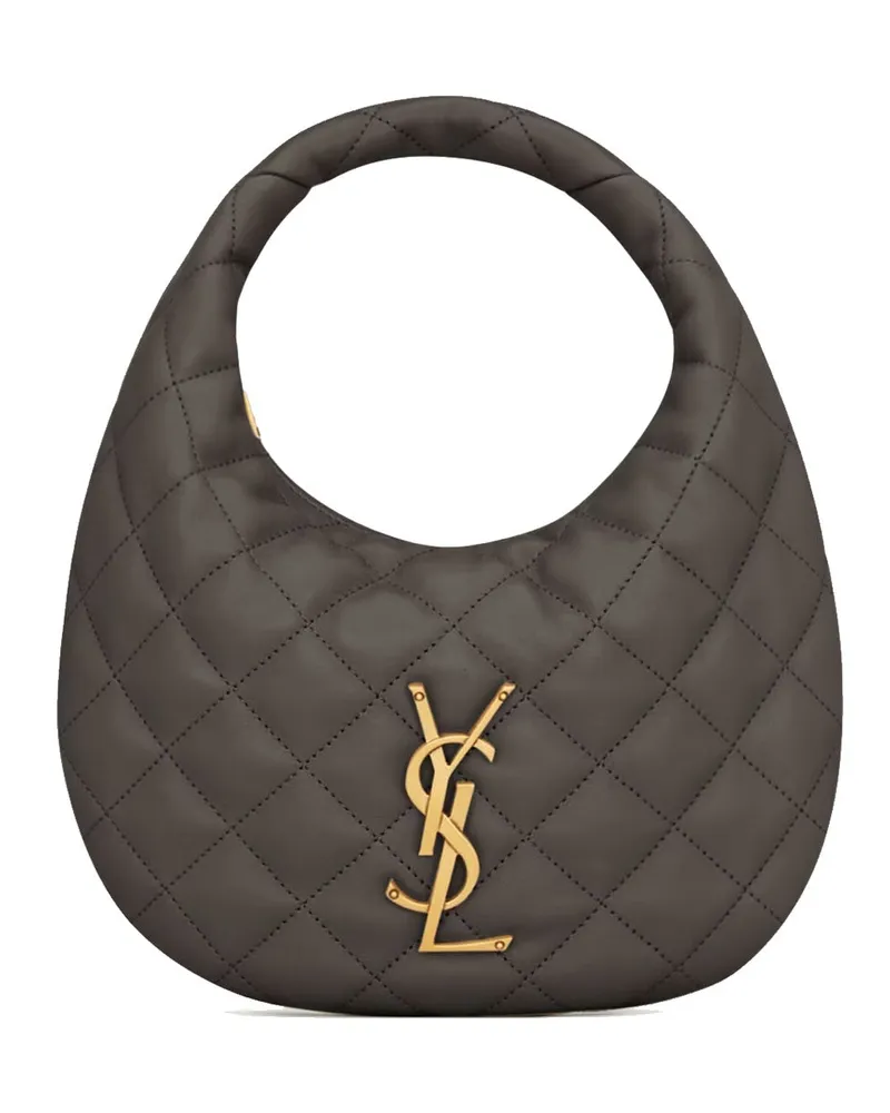 Saint Laurent Icarino gesteppte Handtasche - Grau Grau