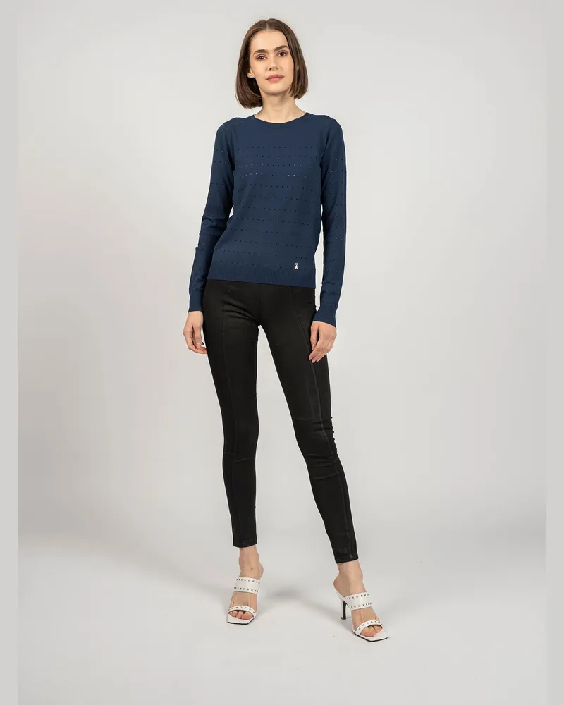Guess Jeans Legging Yoga Damen schwarz Schwarz
