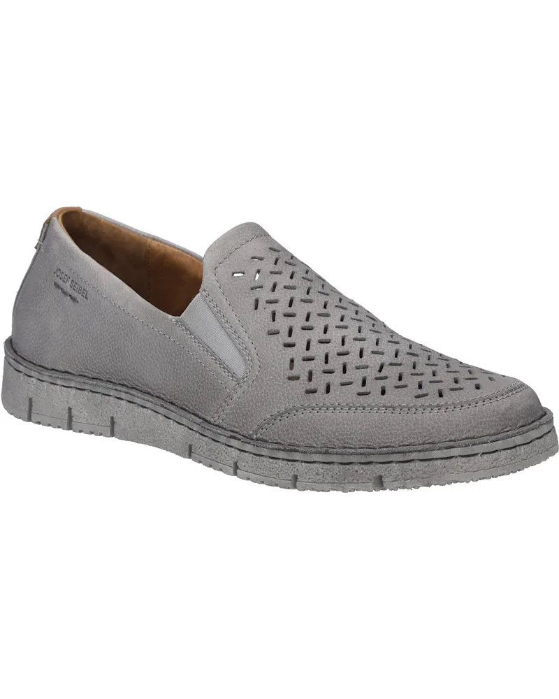 Josef Seibel Herren Slipper Ruben 27 in hellgrau Grau