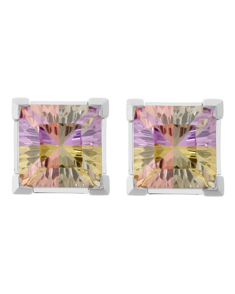 Orphelia Damen 925 Sterling Silber Ohrstecker - Silber CC-36 Silber