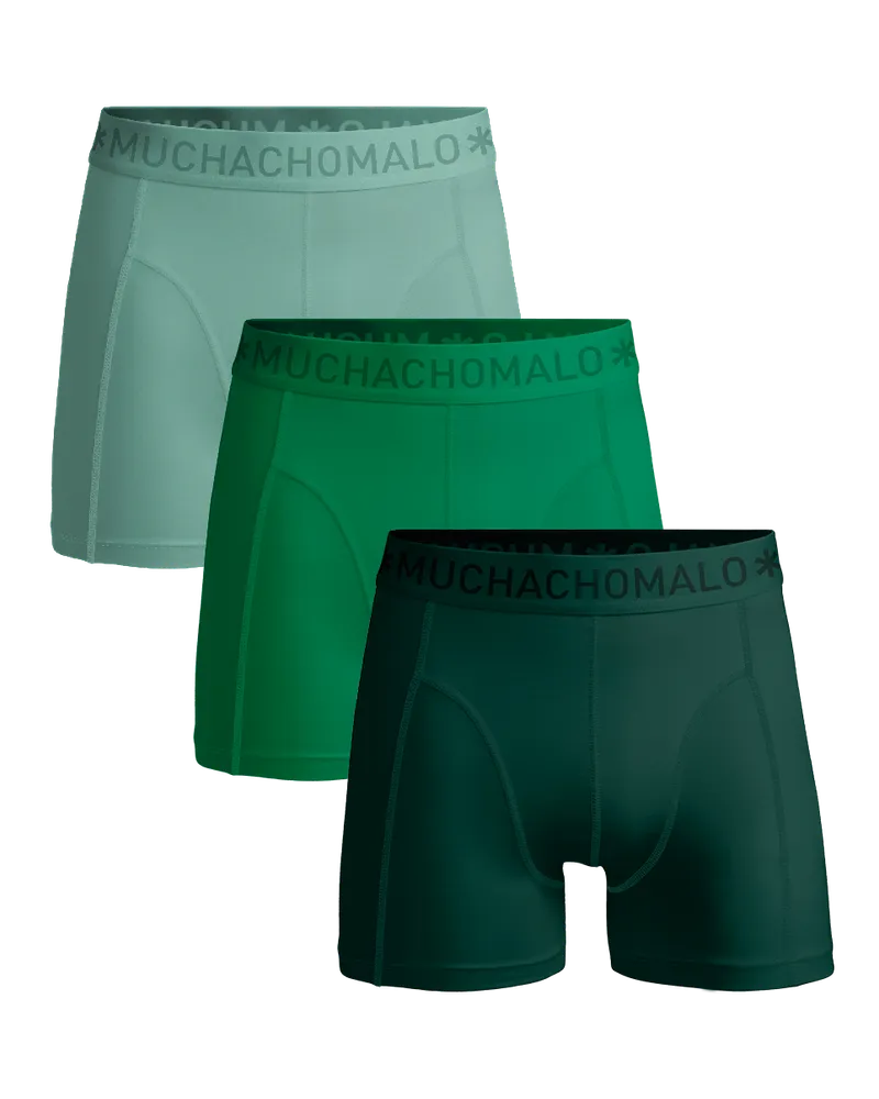 Muchachomalo Herren Boxer Shorts - 3er Pack - Herren Unterwäsche Mehrfarbig
