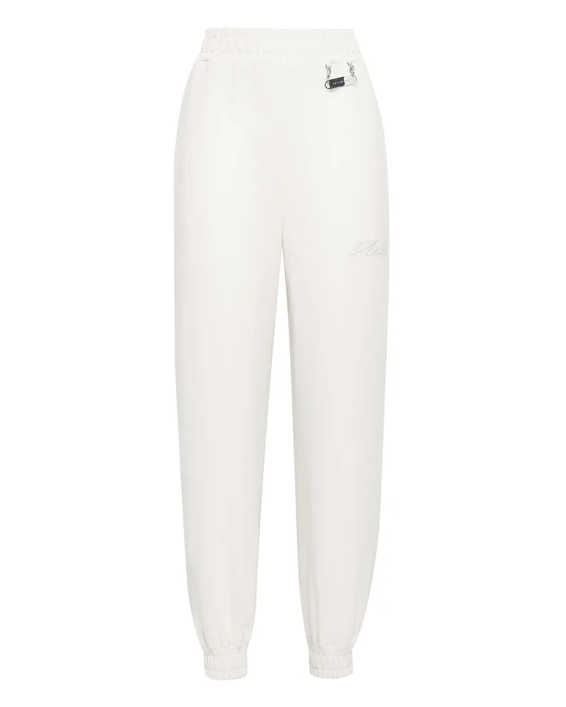 Philipp Plein Jogginghose Signature Creme