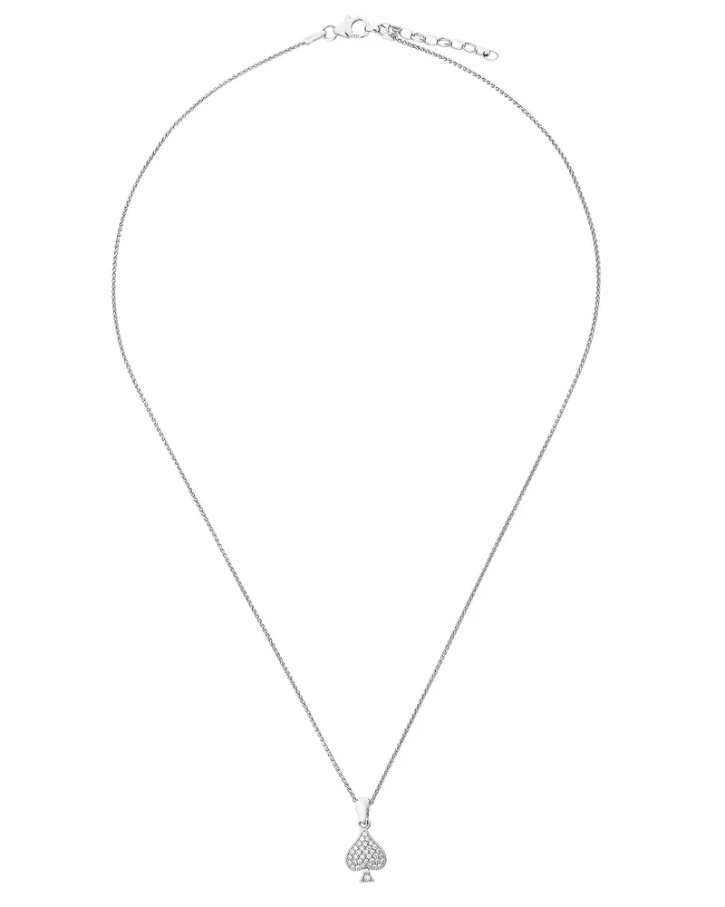 Orphelia Damen-Kette aus 925er Sterlingsilber mit Anhänger – Silber ZH-7346 Silber