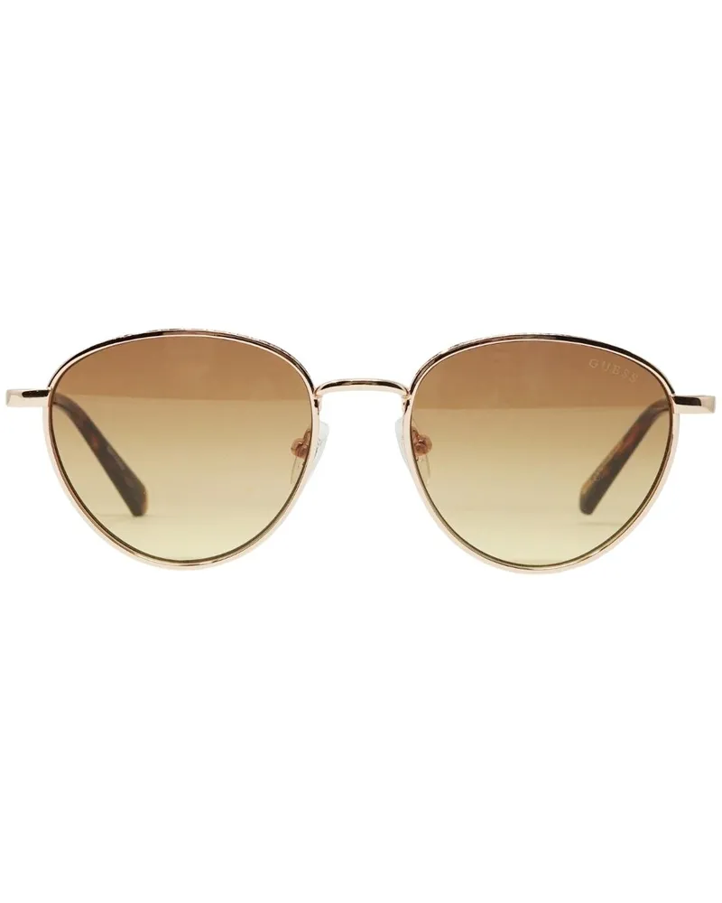 Guess Runde goldene Sonnenbrille von Gold