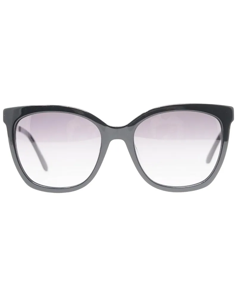 Calvin Klein Farbverlauf-Sonnenbrille für Damen (Schwarz/Grau Schwarz