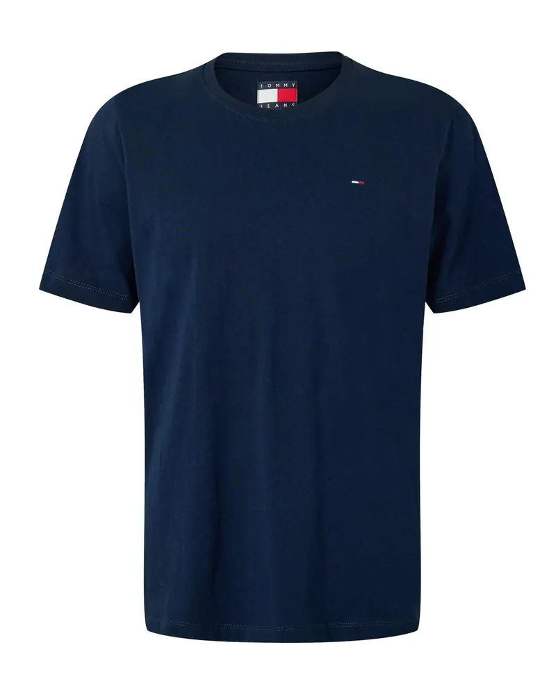 Tommy Hilfiger T-Shirt für Herren, Lose (Dunkel-Marineblau Marineblau