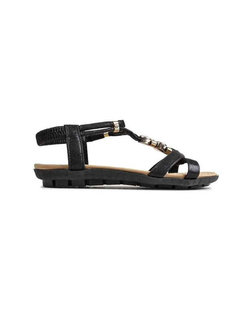 Lotus Bettina Sandalen Schwarz