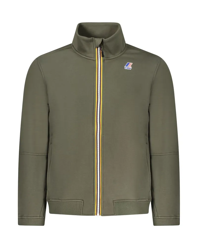 K-Way Sweatjacke PEPIN BRUSHED PC Grün