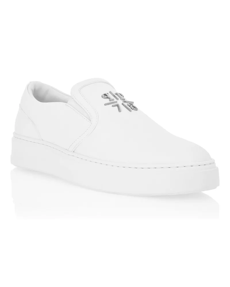 Philipp Plein Mokassins - Weiß Weiß