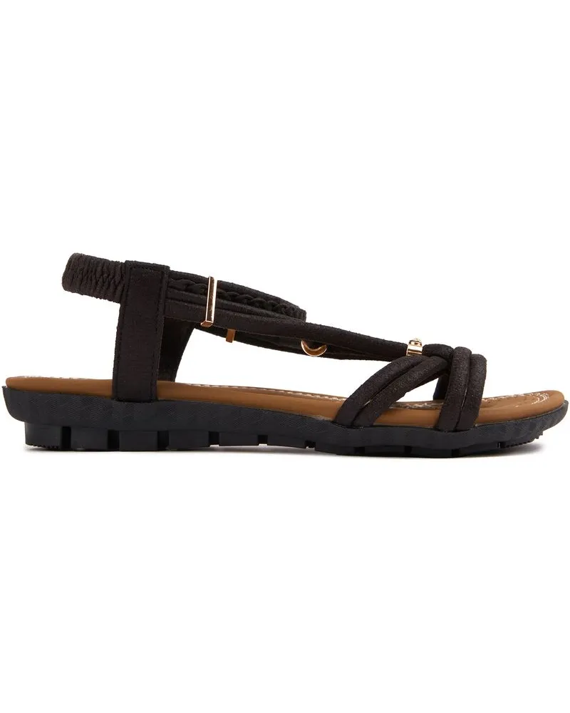 Lotus Domenica Sandalen Schwarz