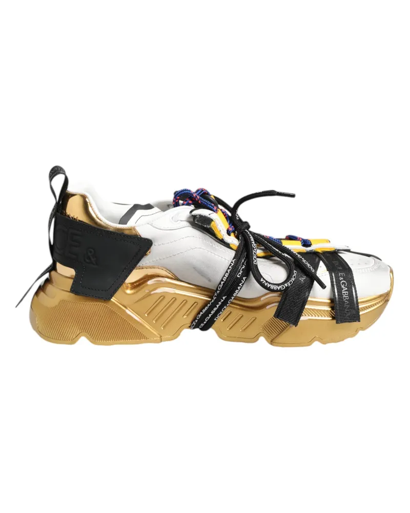 Dolce & Gabbana Multicolor Daymaster Sneaker Schuhe Mehrfarbig