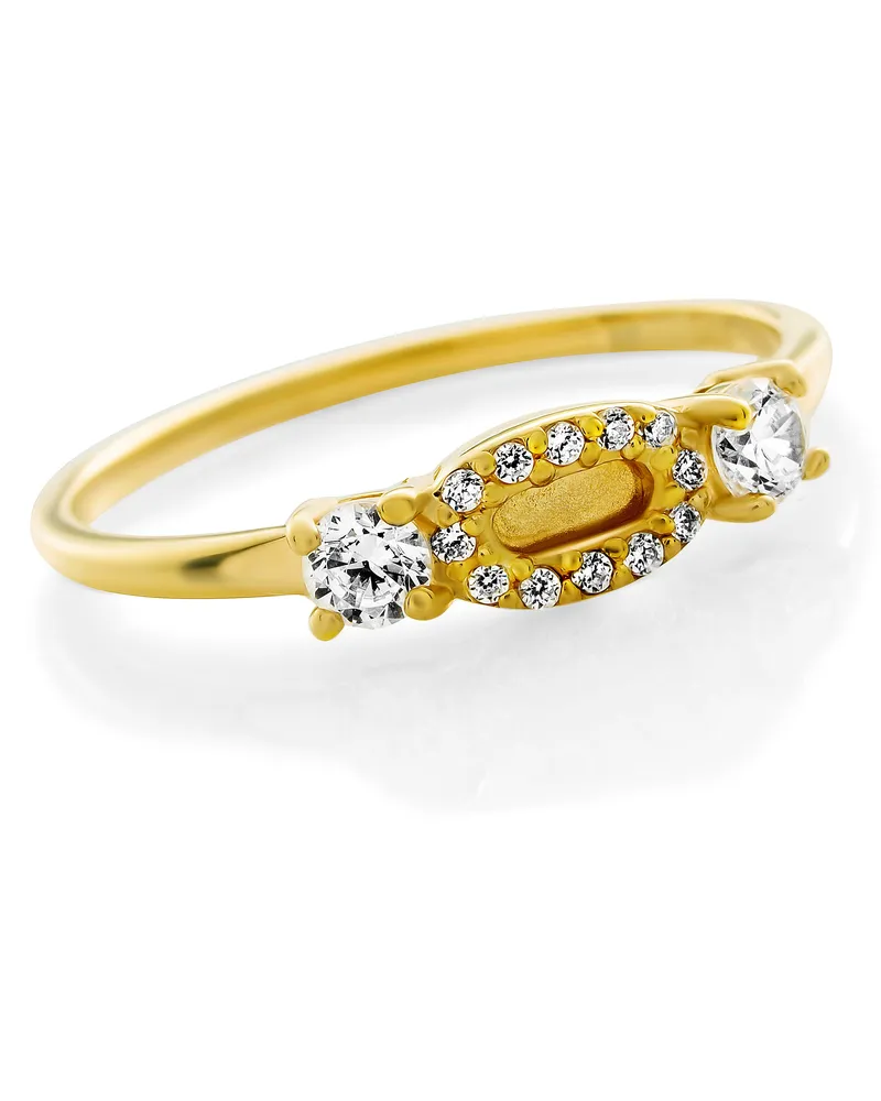 Orphelia Lily' Damen-Ring aus 925er Sterlingsilber – Gold ZR-7582/G Gold