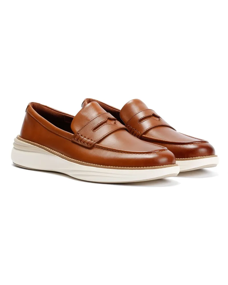 COLE HAAN ØriginalGrand Horizon Leder Herren Braune Slipper Braun