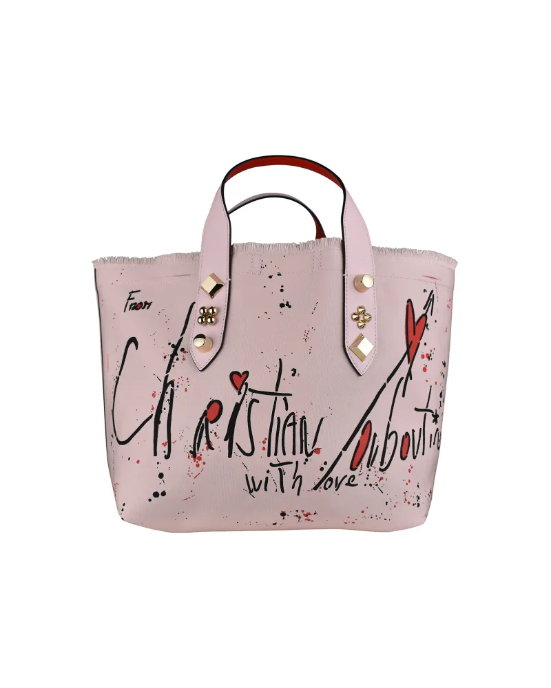 Christian Louboutin Kleine Einkaufstasche Frangibus Rosa Rosa