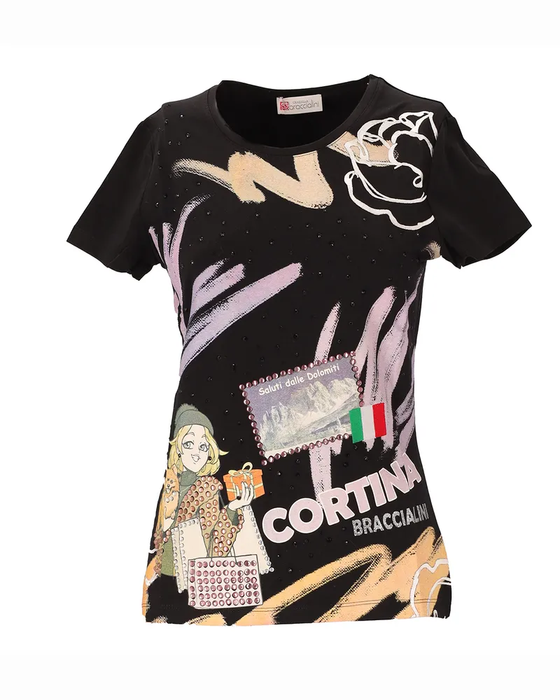 Braccialini T-Shirt Frauen Schwarz