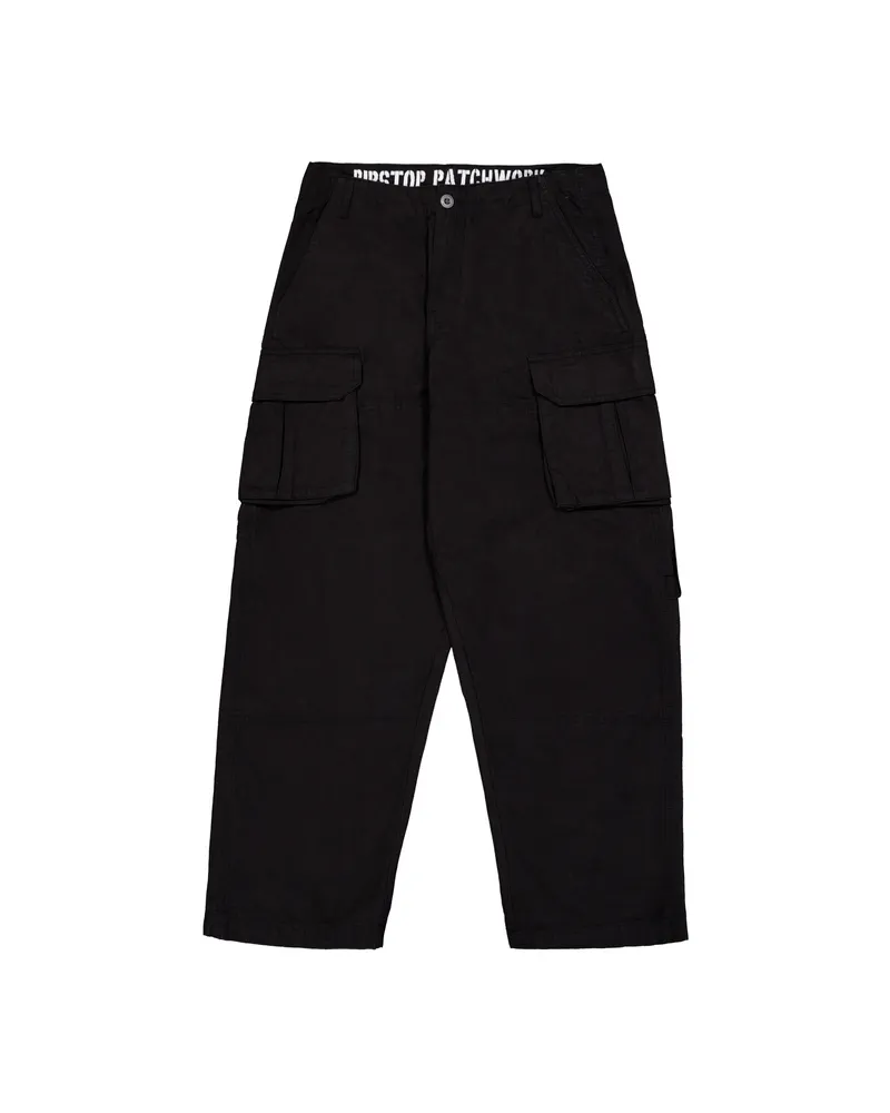 Alpha Industries Ripstop Patchwork Pant Schwarz