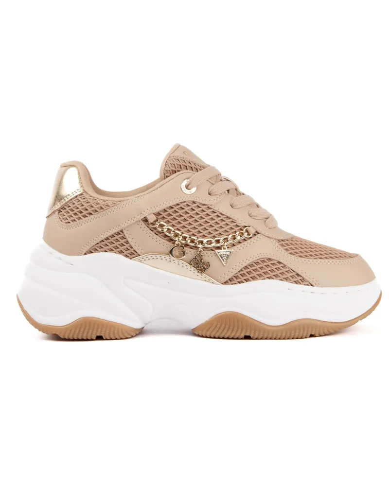 Guess Damen-Sneaker Harpaa Beige