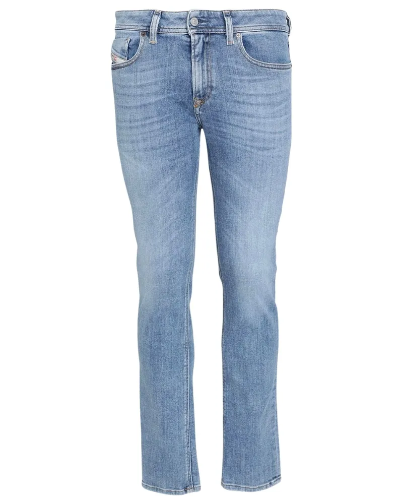 Diesel Sleenker Blue Denim Jeans Blau