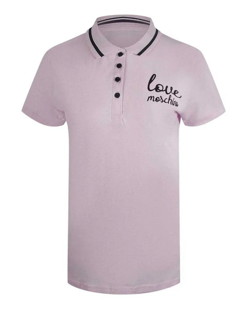Moschino Poloshirt für Damen (Pink Rosa