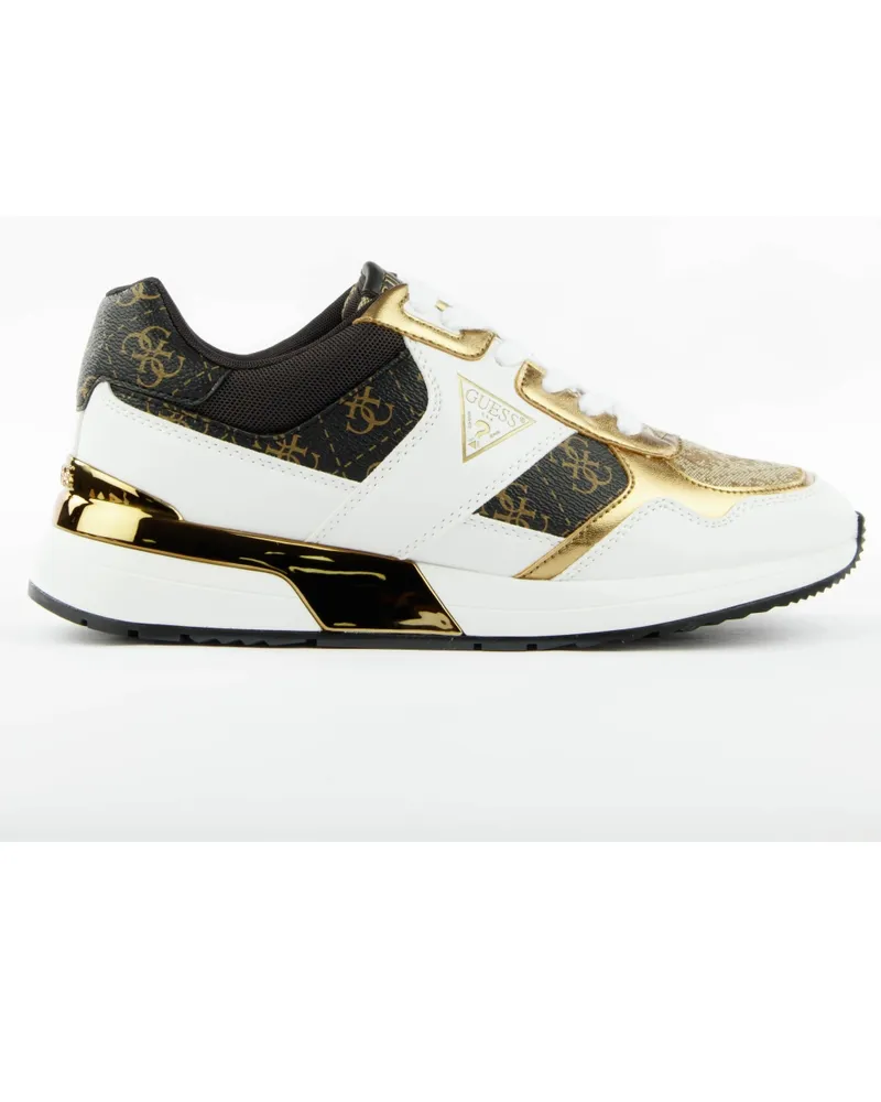 Guess Damen-Sneaker Triangle G Weiß