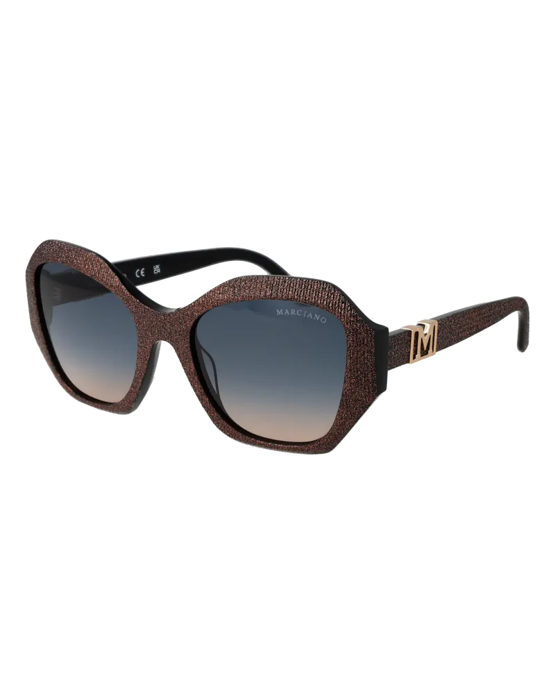 MARCIANO Los Angeles Sonnenbrillen GM00007 05W 54 Schwarz