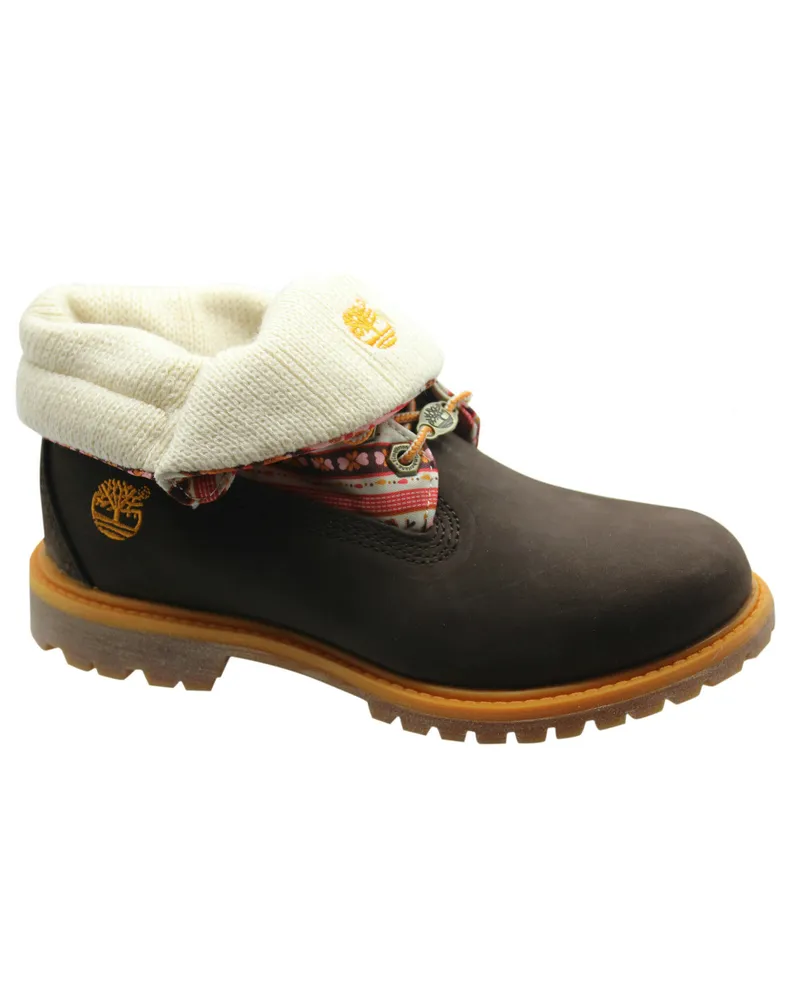 Timberland Earthkeepers EK Authentics Stoff RT Roll Top Womens Stiefel 8316A B36B Braun