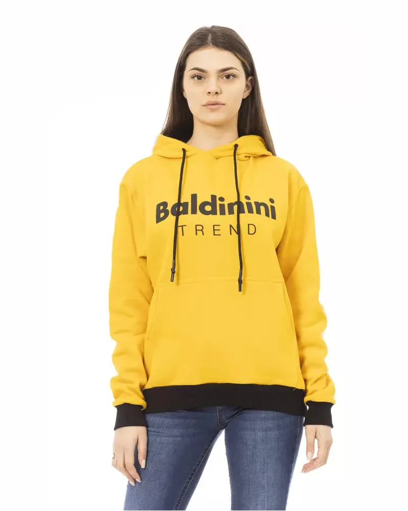 Baldinini Gelber Hoodie Ba22525 Orange