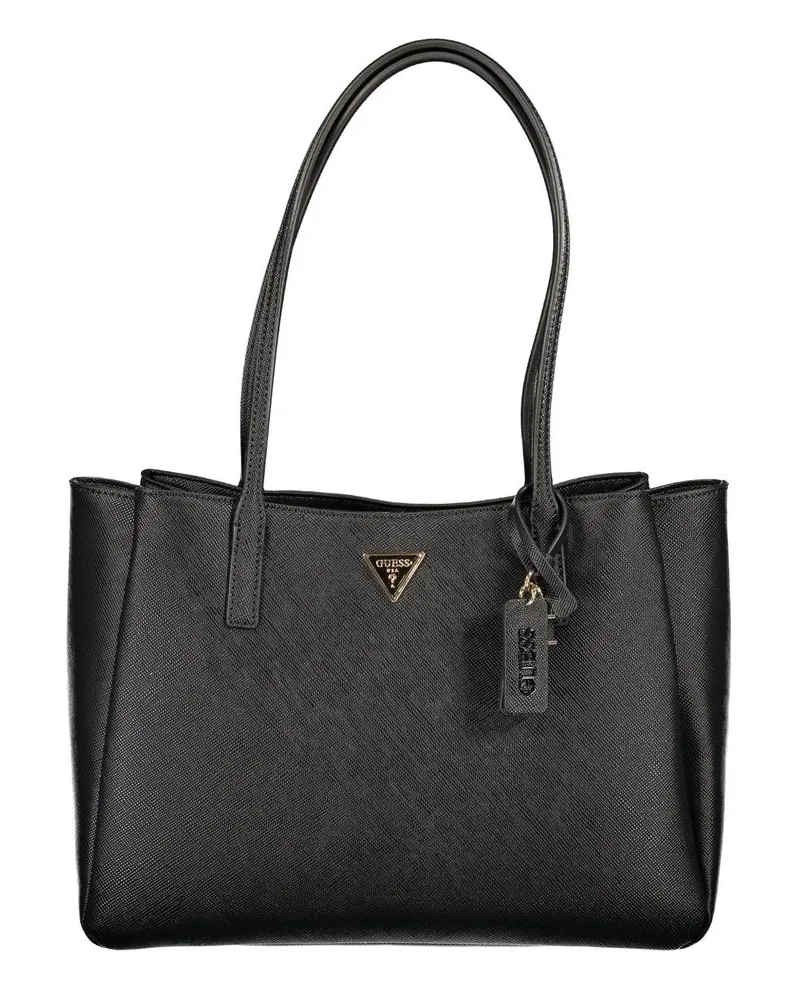 Guess Polyurethan-Tasche für Damen - Schwarz Schwarz