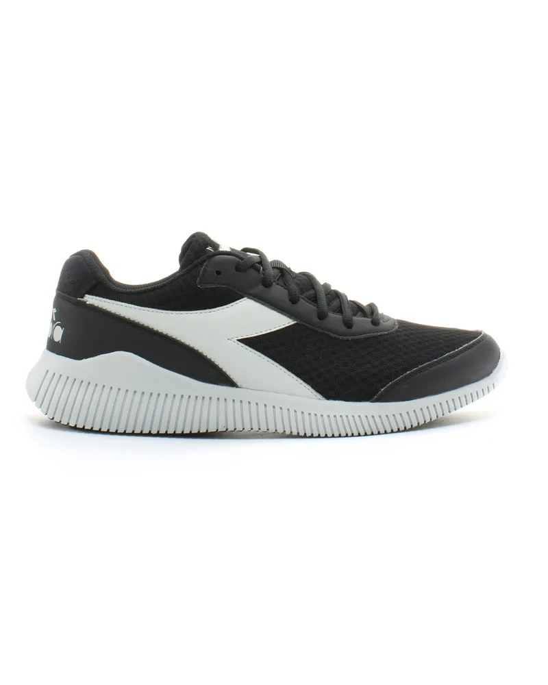 Diadora Eagle 3 Herrenschwarze Trainer Schwarz