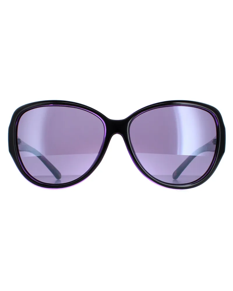 Ted Baker Sonnenbrille TB1394 Shay 007 Schwarz Lila Schwarz