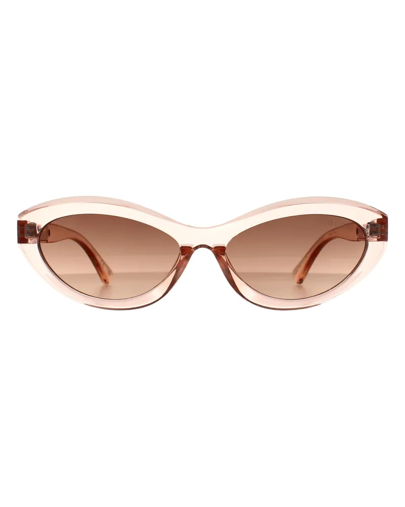 Guess Cat Eye Womens Glänzend Rosa Braun Farbverlauf GO00070 Rosa