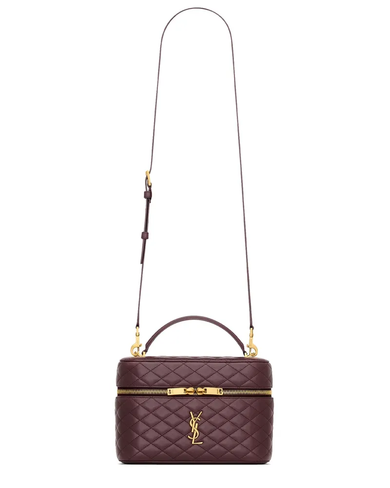 Saint Laurent Gaby Large Vanity-Tasche Rot