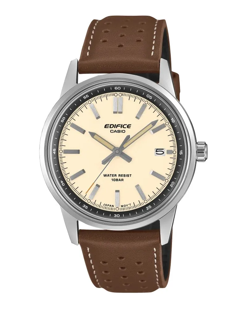 Casio Edifice Braun Unisex Armbanduhr EFR-109L-7AER Braun
