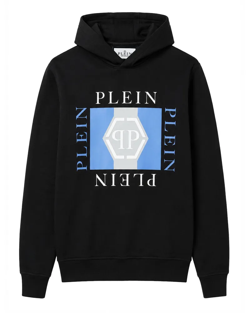 Philipp Plein Kapuzen-Sweatshirt Schwarz