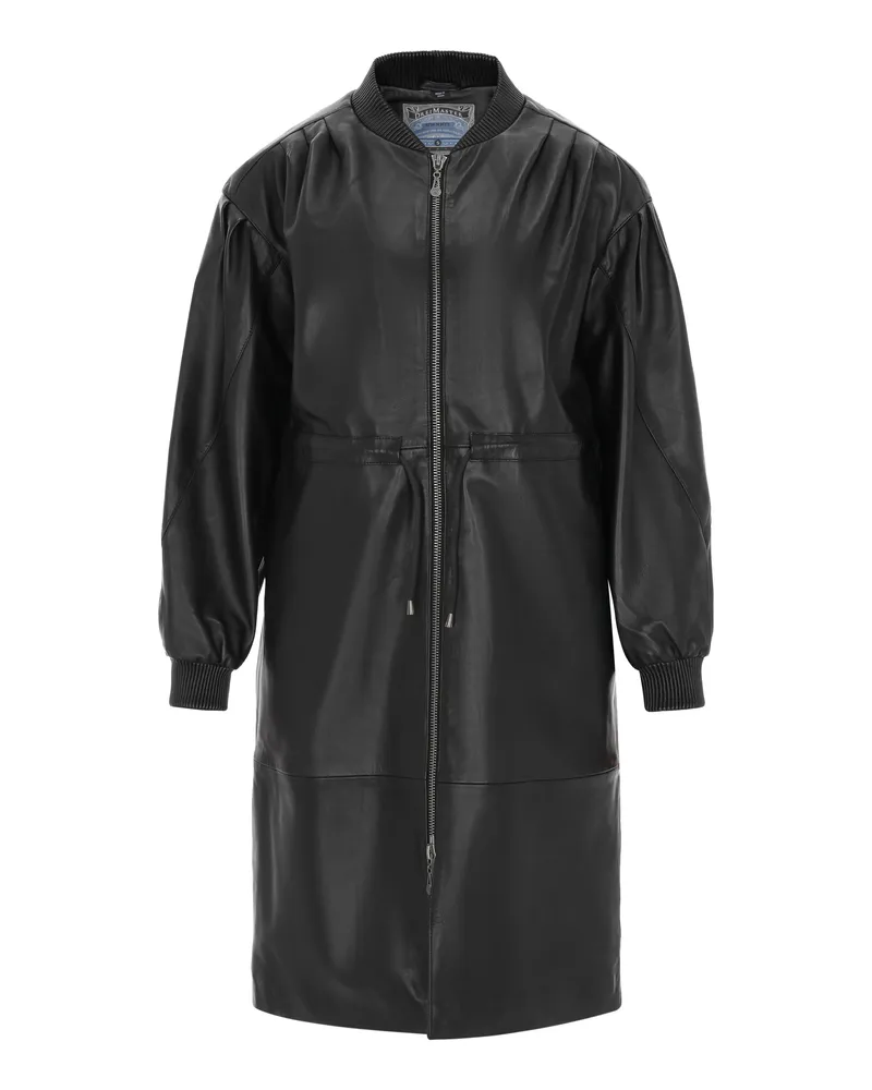 DreiMaster Mantel Frauen Schwarz Schwarz