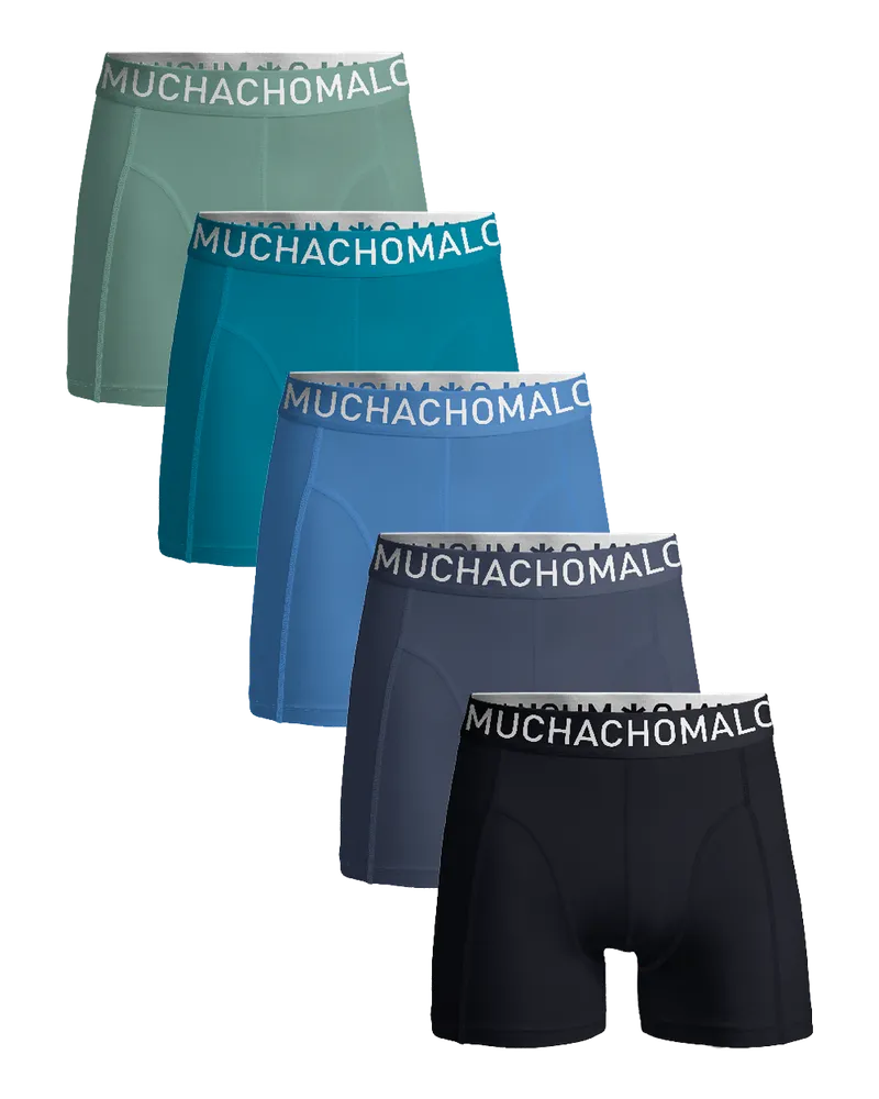 Muchachomalo Herren Boxer Shorts - 5er Pack - Herren Unterwäsche Mehrfarbig