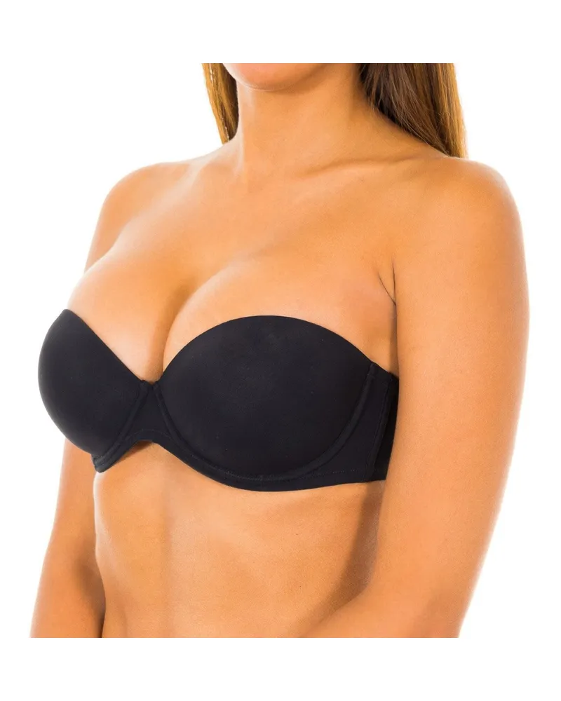 Calvin Klein Trägerloser BH Schwarz