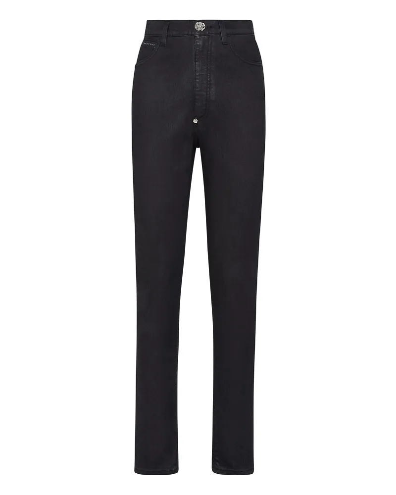 Philipp Plein Jeggings Schwarz